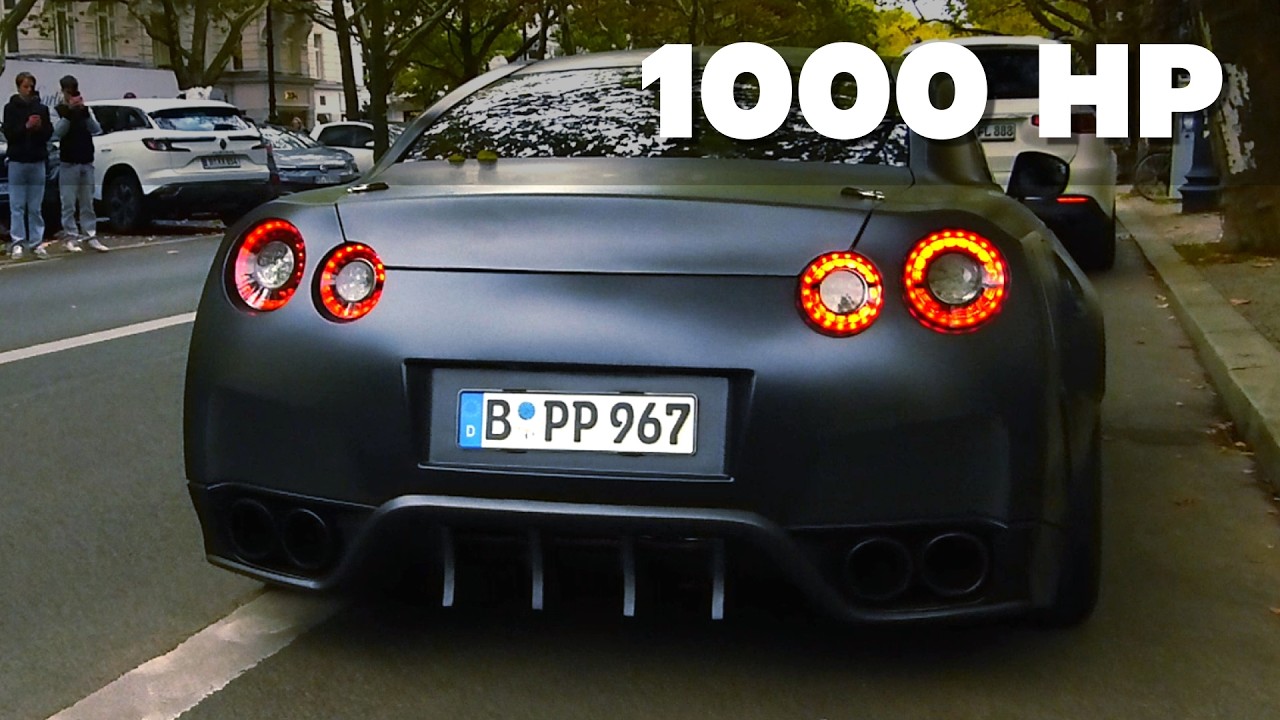 Nissan GT-R R35 1000HP Rolling Launch Exhaust Sound