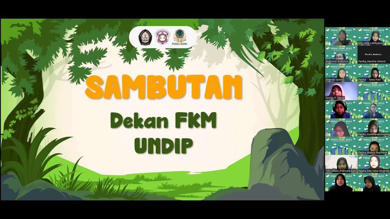 Webinar Peduli Bumi 2022