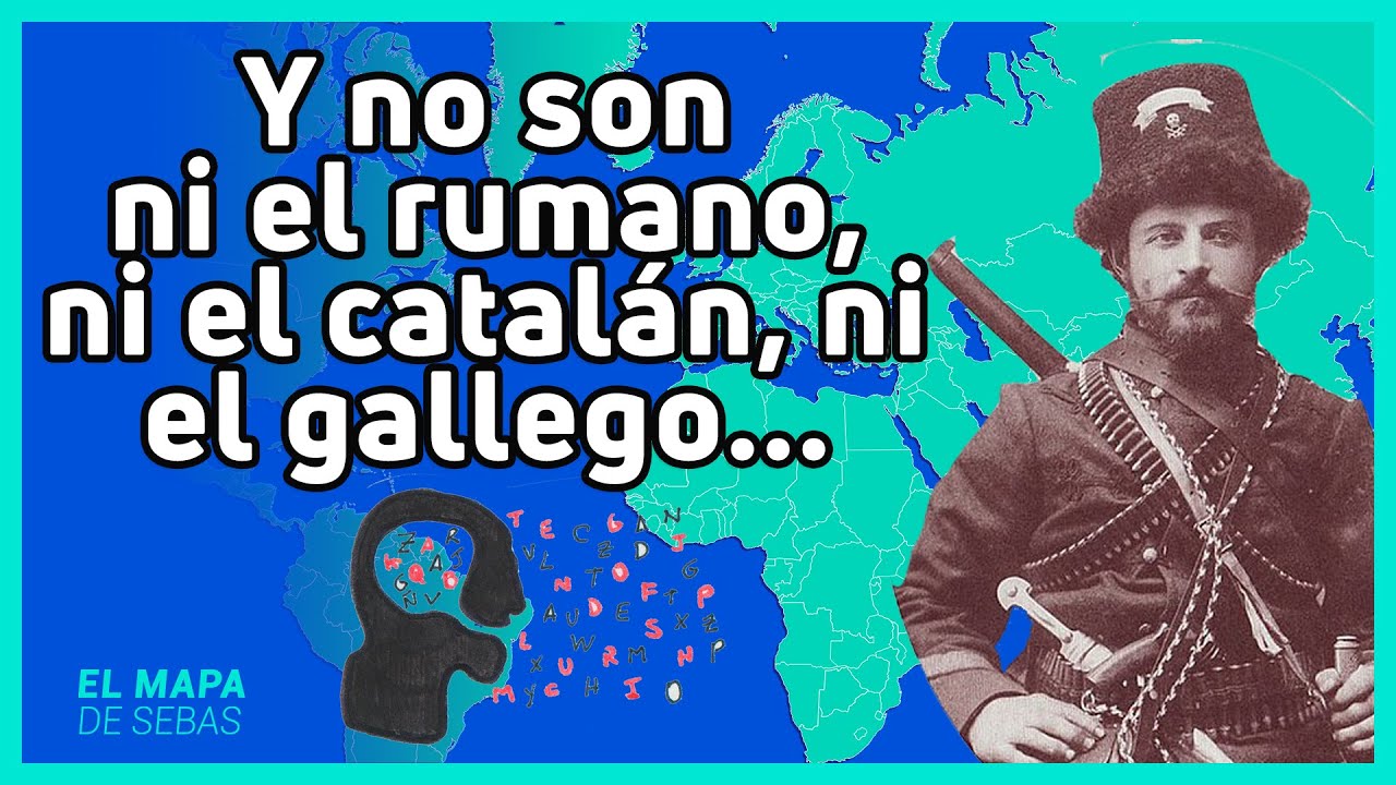 👅5 IDIOMAS ROMANCES  [latinos] que quiz&aacute;s no sab&iacute;as que EXIST&Iacute;AN 👅 - El Mapa de Sebas