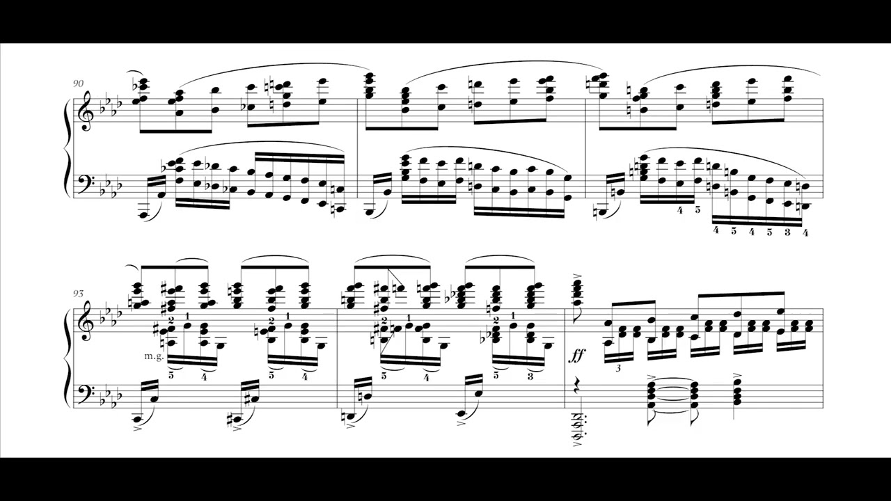 Rachmaninoff/Leyetchkiss: Romance from Suite No. 2 (Transcription for solo piano) [Score-Video]