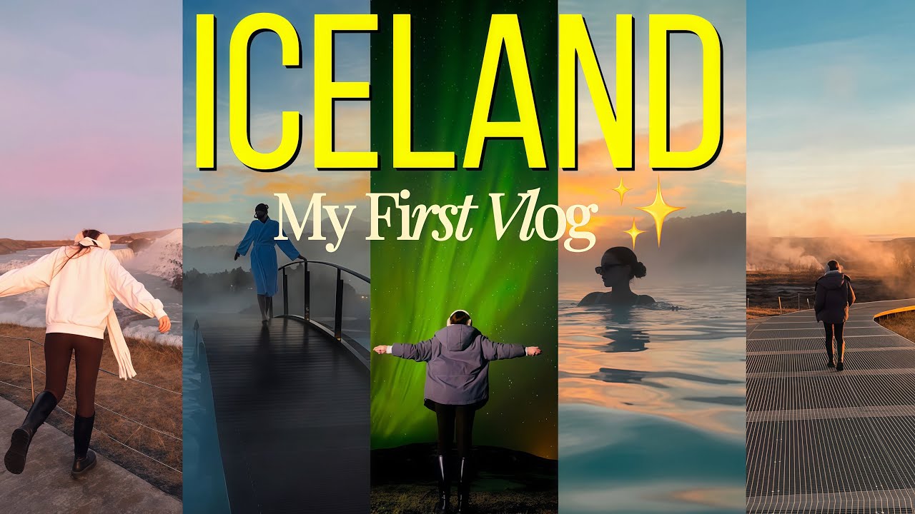 Chasing the Northern Lights in Iceland ❄️ l My First Travel Vlog