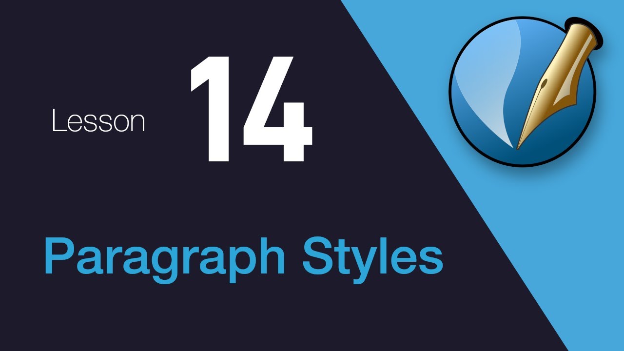 14) Paragraph Styles in Scribus