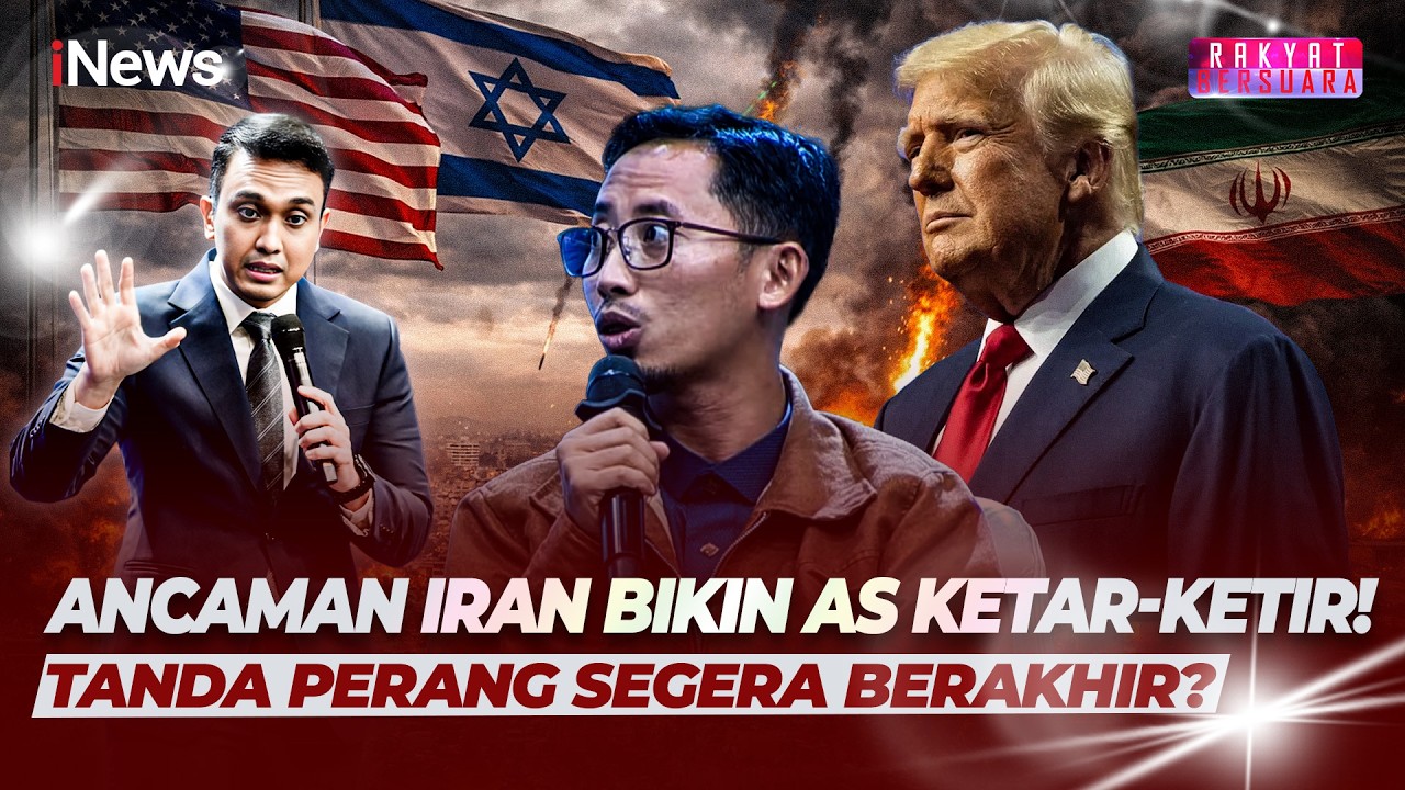 ANCAMAN IRAN BIKIN AS KETAR-KETIR! Aktivis Palestina Ungkap Perang Segera Berakhir | Rakyat Bersuara