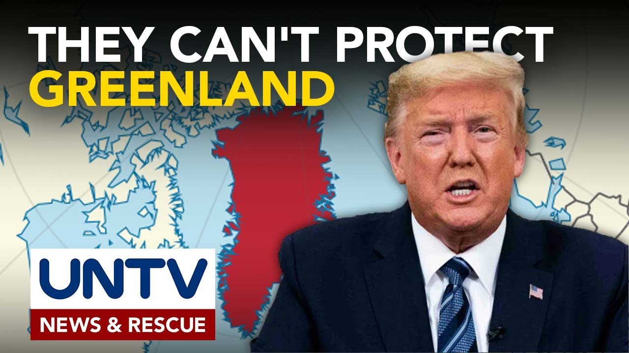 Trump, nanindigang hindi aatras sa layuning makuha ang Greenland