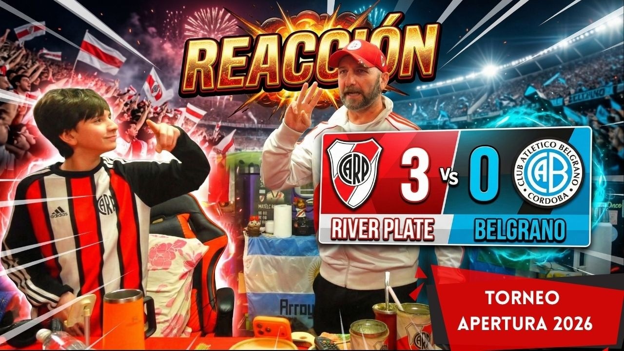 RIVER PLATE 3 vs BELGRANO 0 - Reacciones de Hinchas de River - TORNEO APERTURA 2026