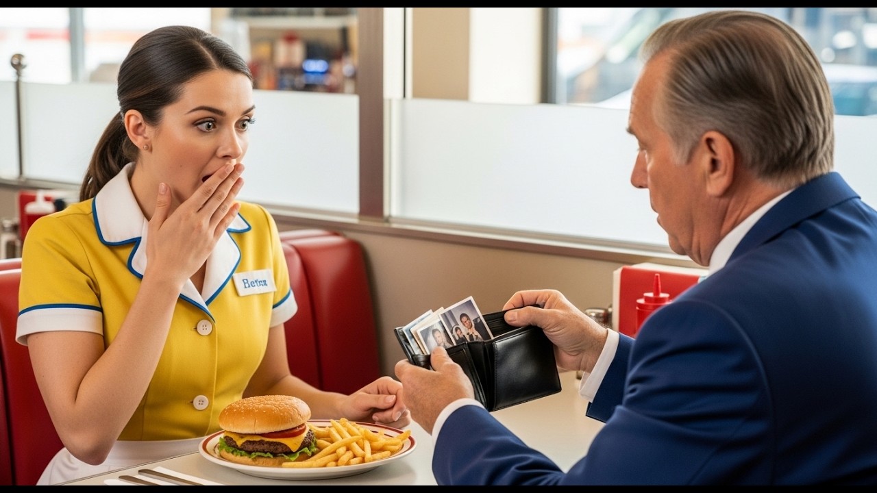 GARÇONETE vê a foto de sua PRÓPRIA MÃE na carteira de um MILIONÁRIO... e o SEGREDO POR TRÁS disso ..