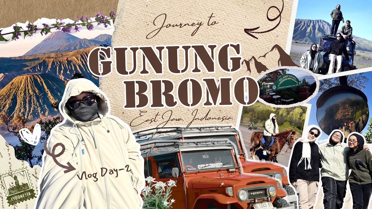 DAY 2 #Trip4Real - JOURNEY TO GUNUNG BROMO 🗻 🌥️| EAST JAVA, INDONESIA (worth the hype)