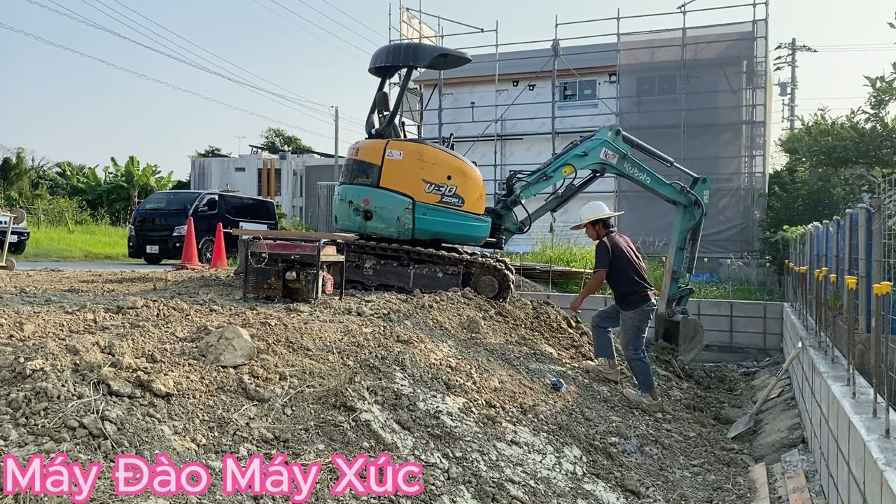 Excavator - San Mặt Bằng Đất #shorts #viral #excavator #construction #maydao #mayxuc