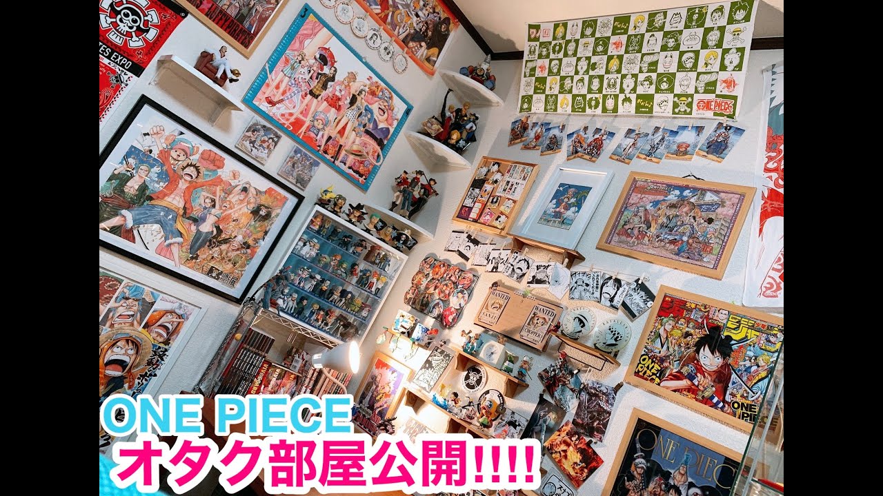 【大公開‼︎】ONE PIECEオタク部屋を紹介‼︎