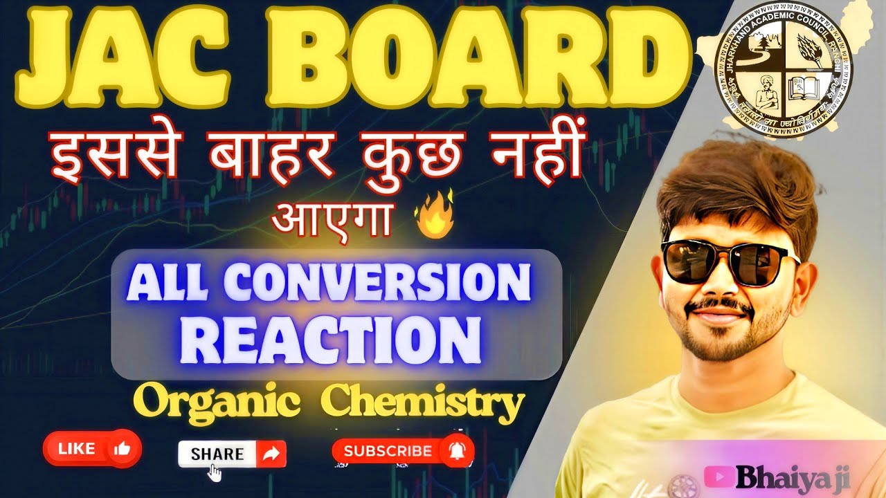 ALL CONVERSION REACTION ORGANIC CHEMISTRY || CLASS-12TH CHEMISTRY ||#BHAIYA JI