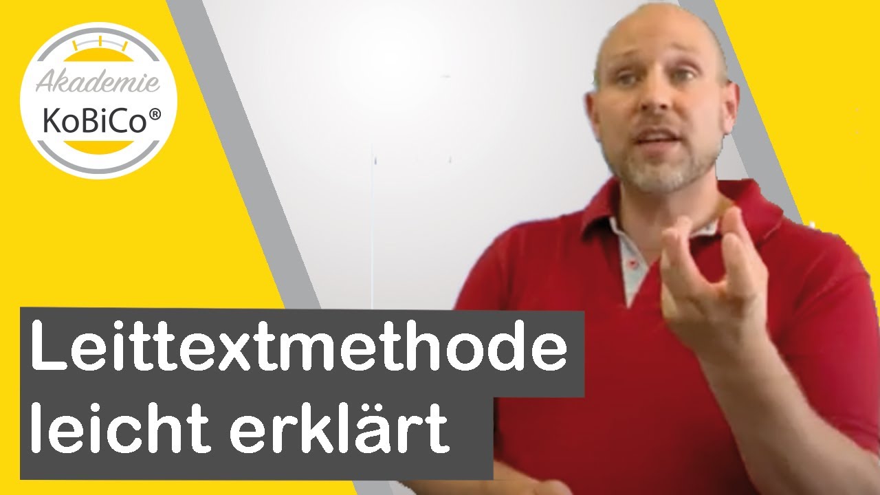 AEVO - Leittextmethode leicht erklärt - Akademie KoBiCo