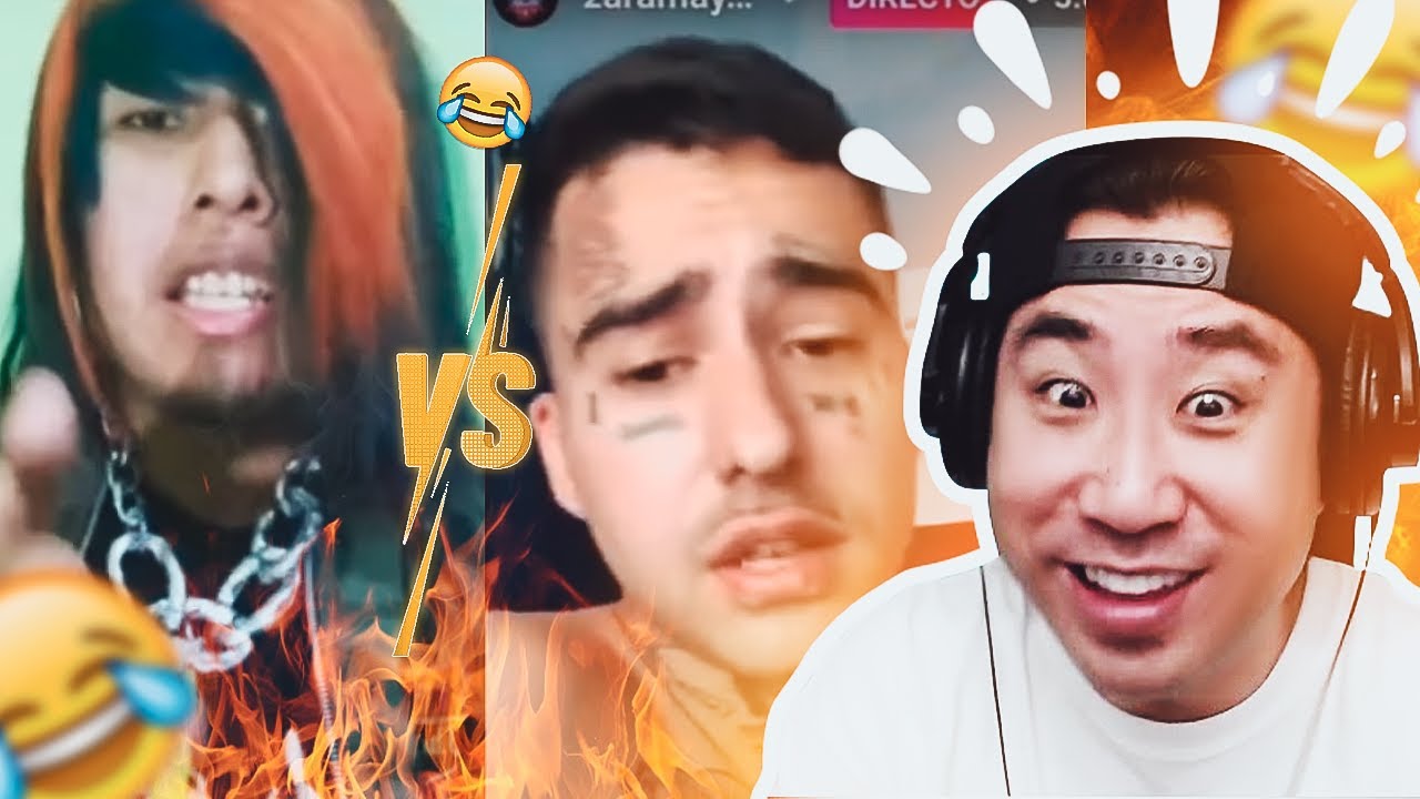Coreano Loco reacciona a Zaramay vs Fara&oacute;n Love Shady 😂