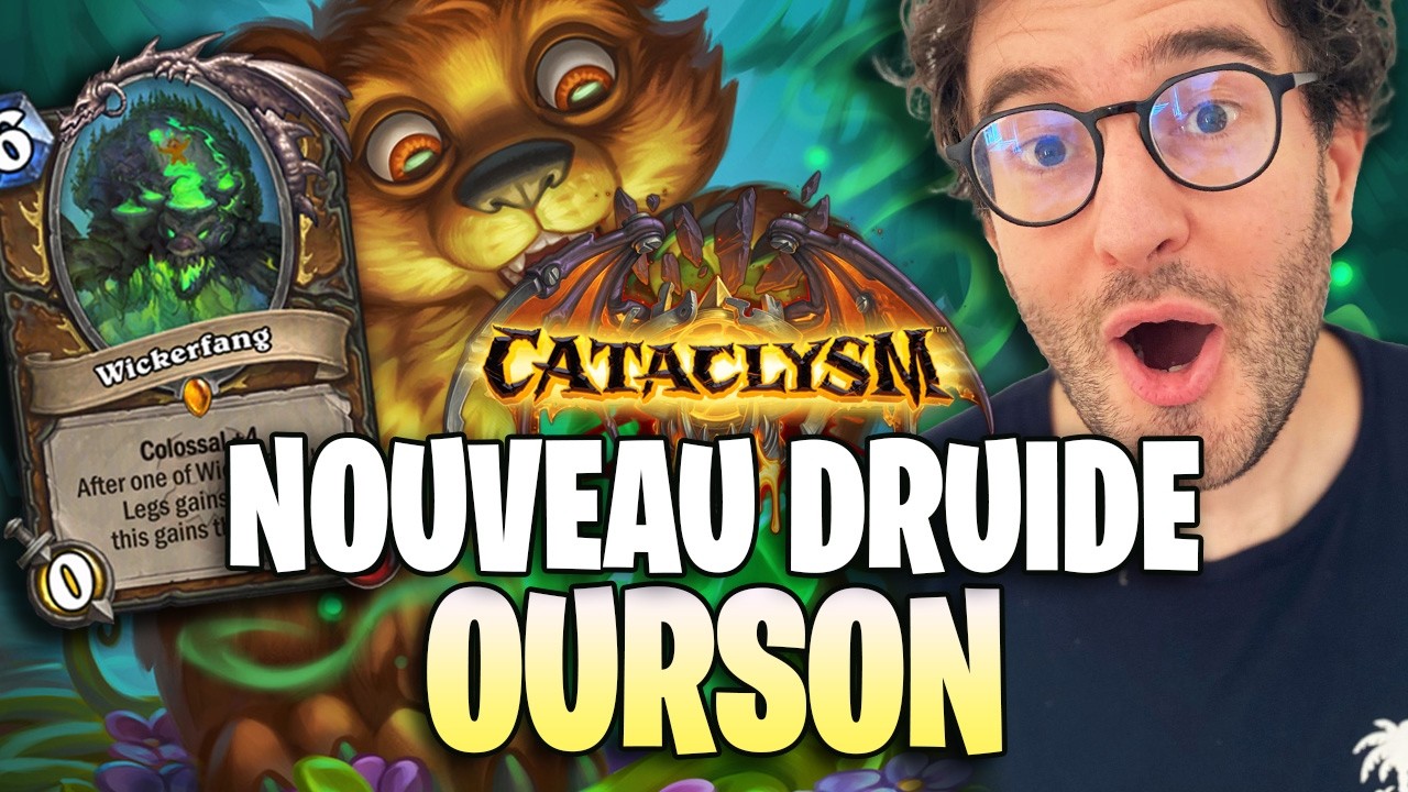 [HS] L'OURSON MIGNON QUI VA HUMILIER LA META - NOUVEAU DECK CATACLYSME HEARTHSTONE