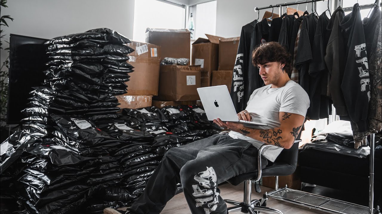 how I made 50k in 5 minutes w my clothing brand