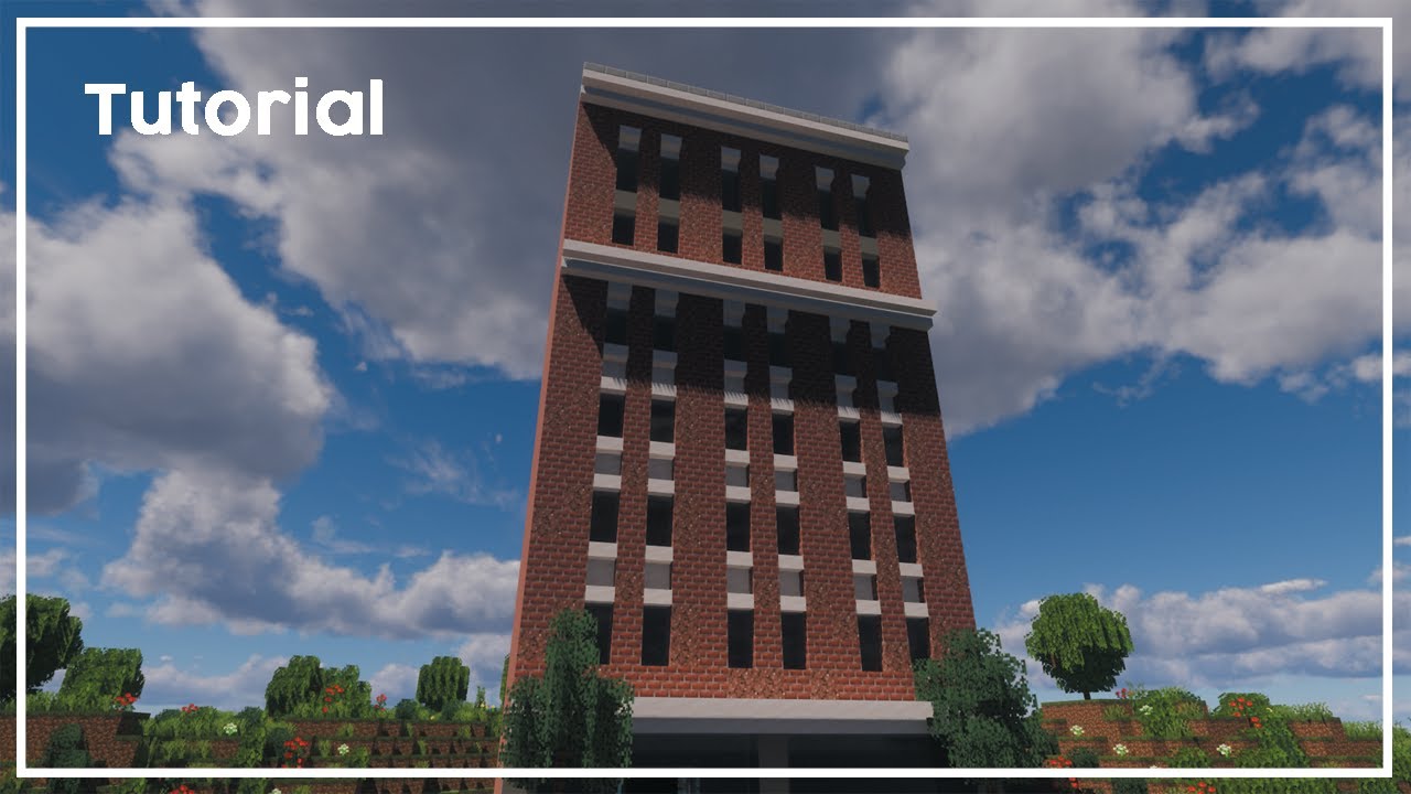 How to make an office/apartment building [Minecraft Tutorial]