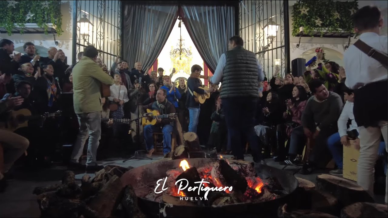 Zambomba de la  Hermandad del Rocio de Huelva 2023 4K
