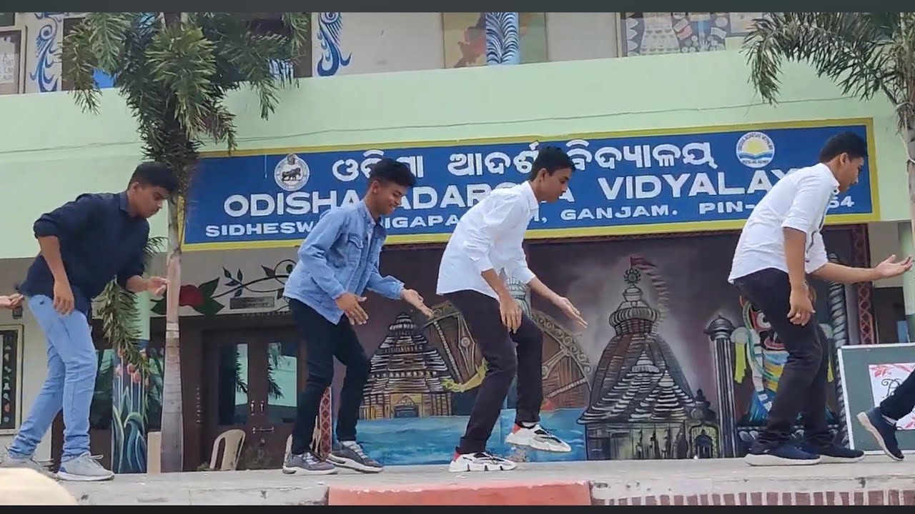 Rockstar Boys// Remix //#Dance // #Boys Group Dance #farewell function celebration 🎉🎇#oav sidheshwar