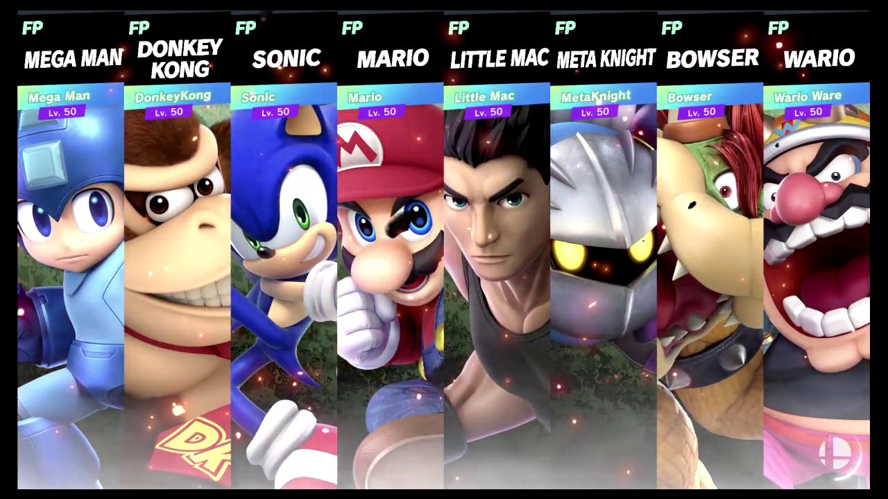 Super Smash Bros Ultimate Amiibo Fights – Request #11266 Free for all legendary battle