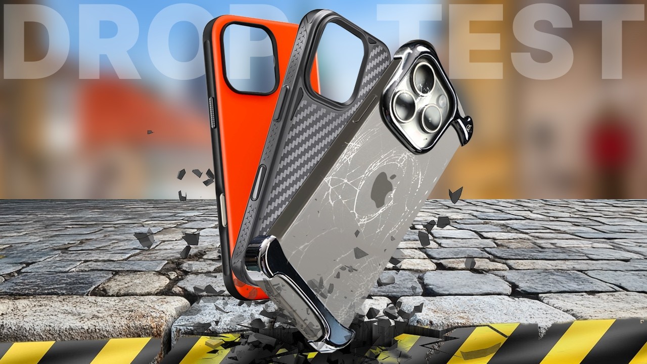 IPHONE 16 PRO MAX CASE DROPTEST: Buying a case? Watch THIS first!