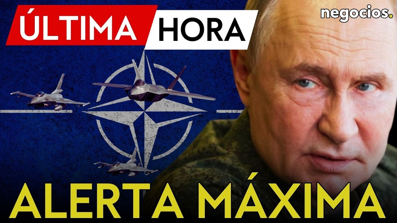 &Uacute;LTIMA HORA | Alerta m&aacute;xima en la OTAN: Polonia intercepta un avi&oacute;n sobre el mar B&aacute;ltico