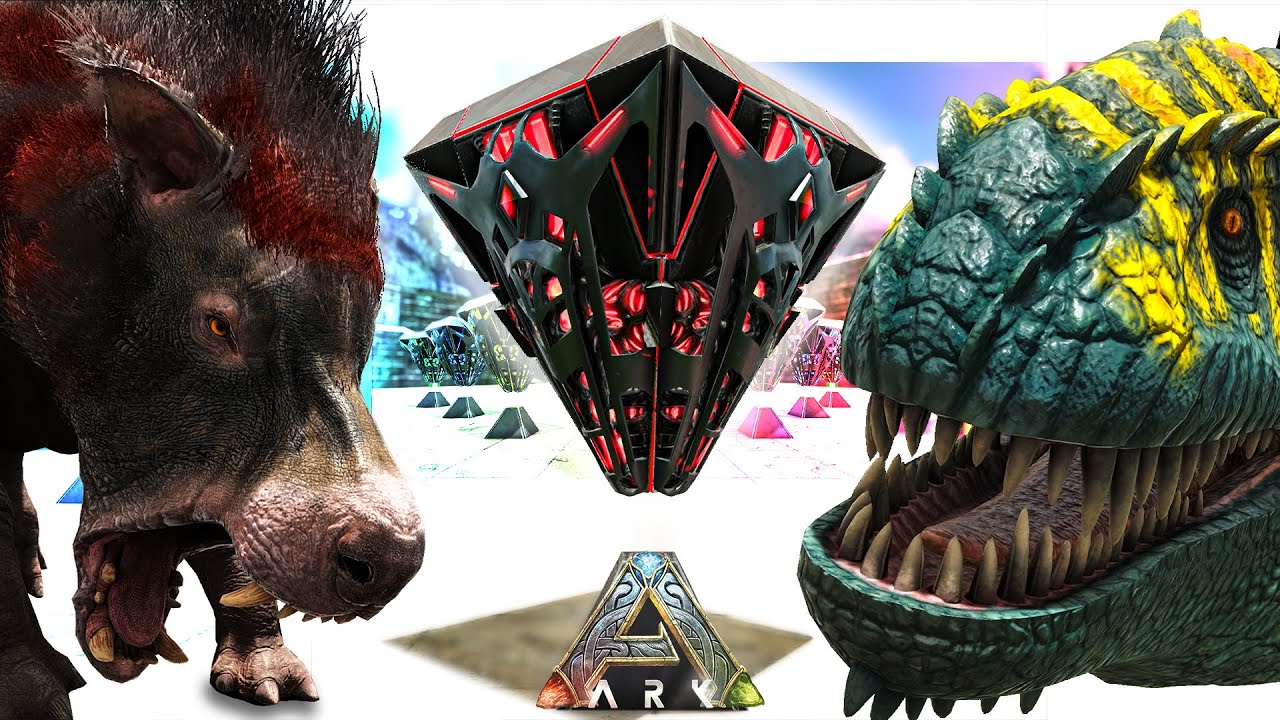 We Tame Dinos to Battle from ARK Loot Drops