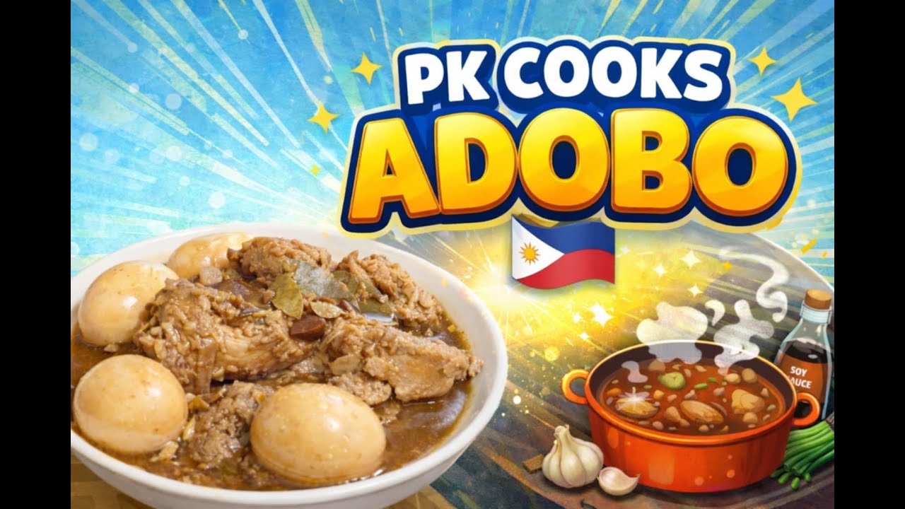 PK cooks Adobo | Simple, saucy and super sarap | papaKenYT