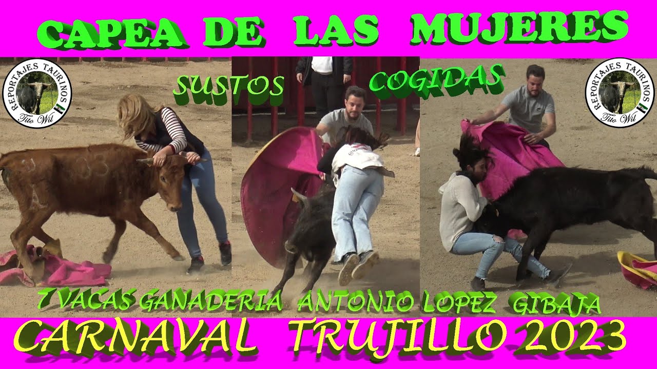 CAPEA DE LAS MUJERES CARNAVAL TRUJILLO 2023 #carnaval2023 #carnaval #trujillo #ganaderias #mujeres