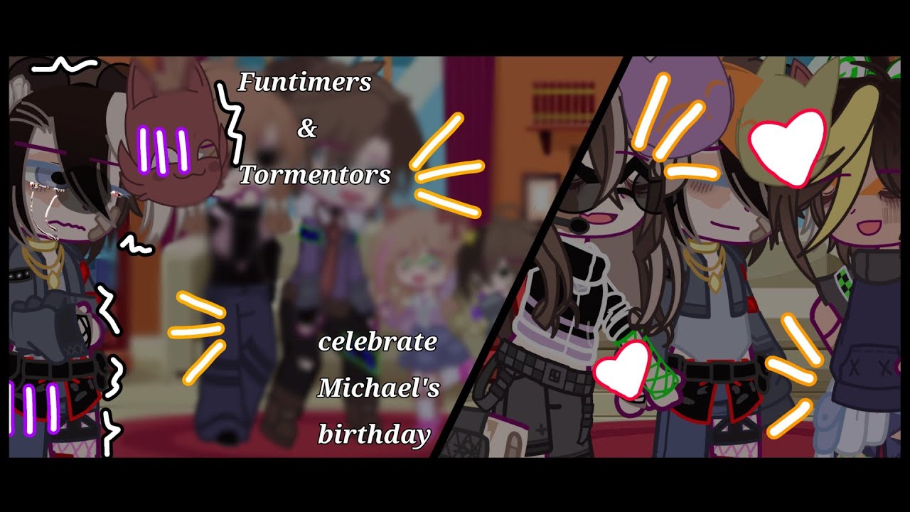 Funtimers & tormentors celebrate Michael's birthday/forgotten birthday/Mike angst/mikson/fredson