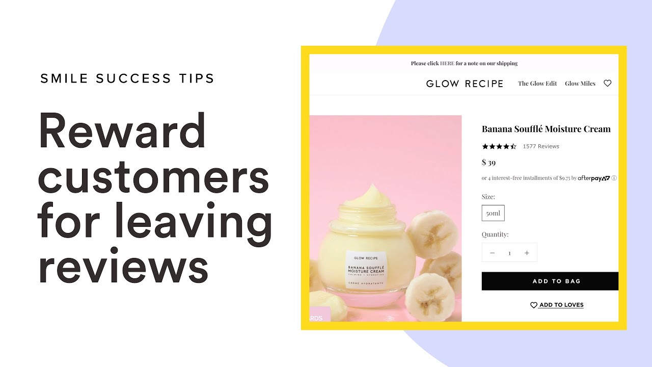 How to Reward Your eCommerce Customers for Leaving Product Reviews | Smile.io