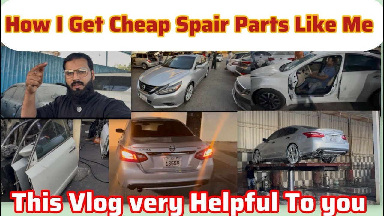 Today I would like to show you Where You Get Cheap Spair parts After Buying The Car From Auction!