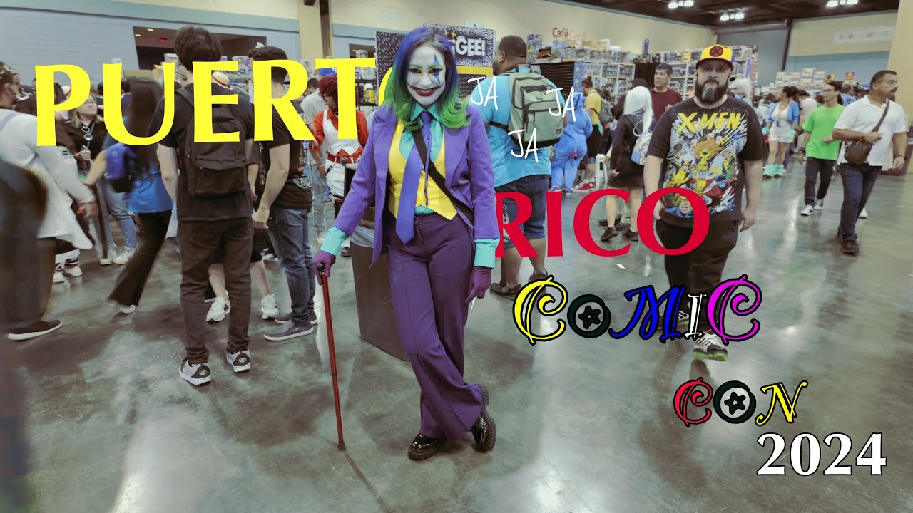 Caminando por P.R. Comic Con 2024 “A ver si te encuentras “