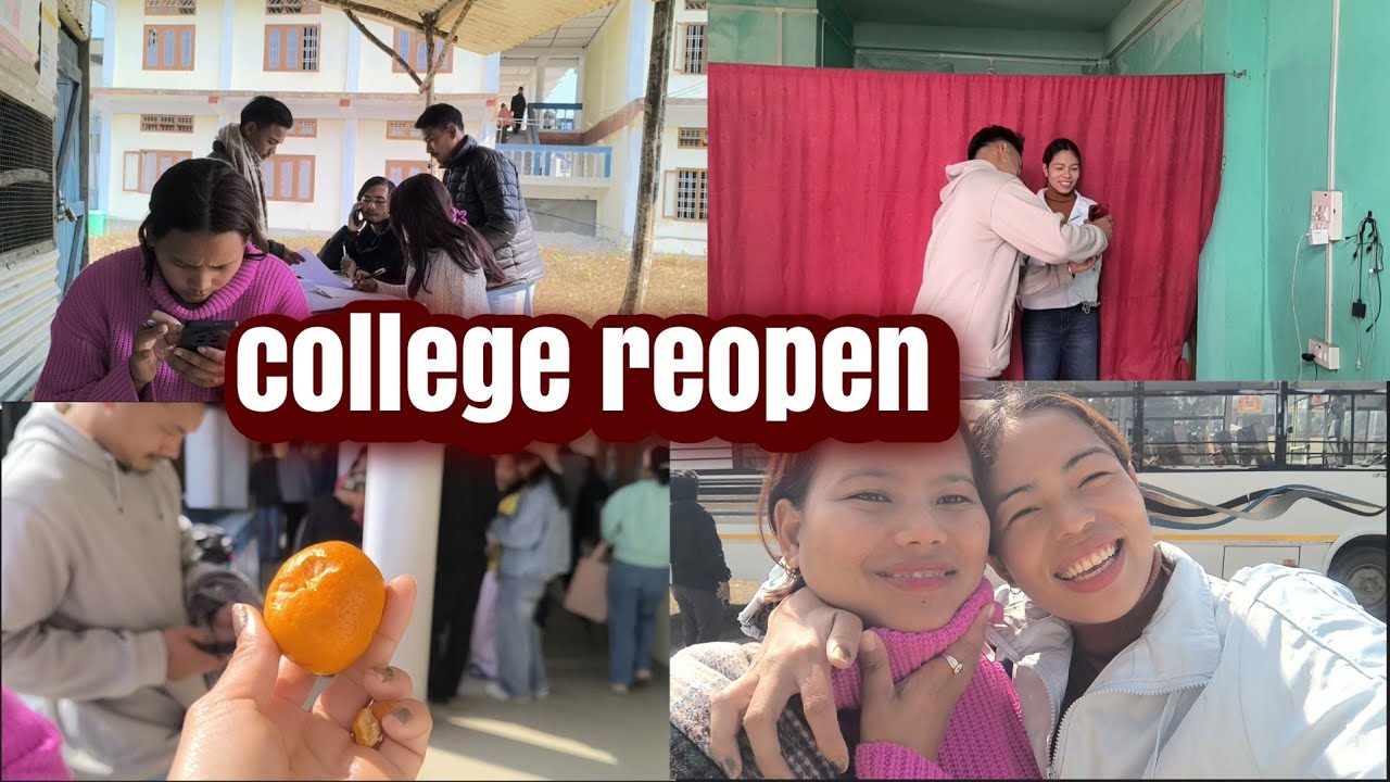 College reopen hogeya hai!! Arunachal pradesh #dailyvlog #northeastindia 