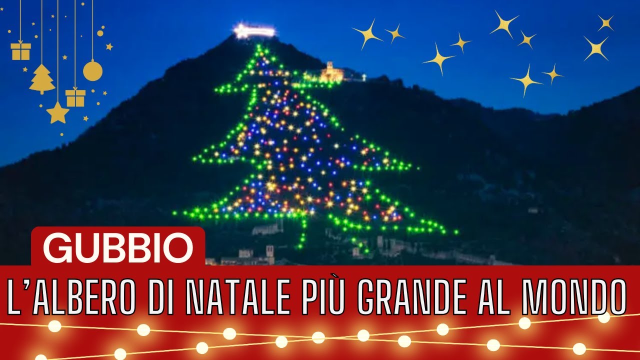 L'Albero di Natale di Gubbio: il più grande al Mondo🎄🌟