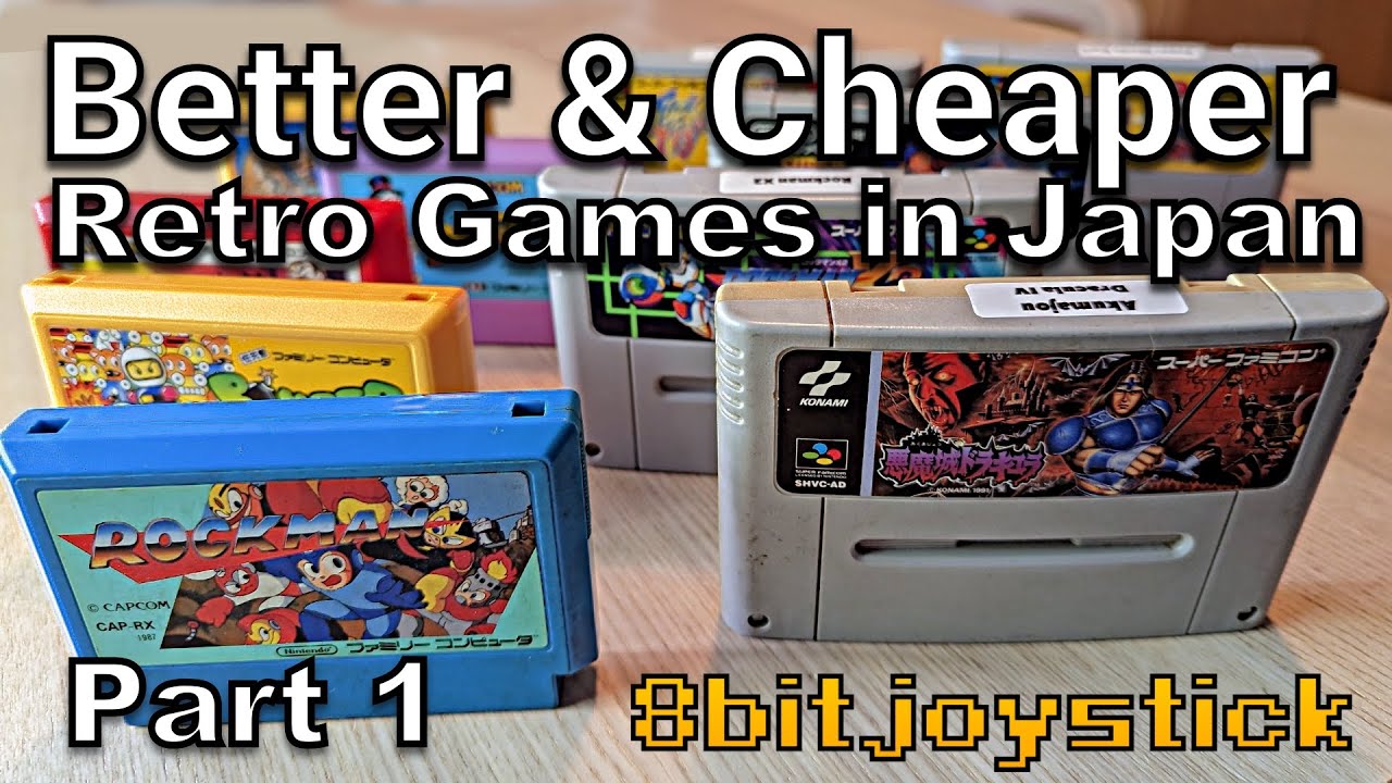 Better & Cheaper Retro Games in Japan Part 1 - 8bitjoystick