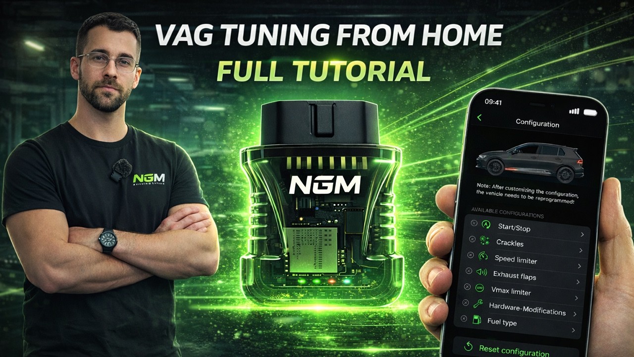 NGM App Tutorial: VAG flashen wie ein Profi - ALLE Funktionen erklärt!