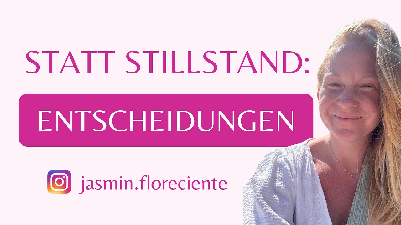 Entscheidungen statt Stillstand