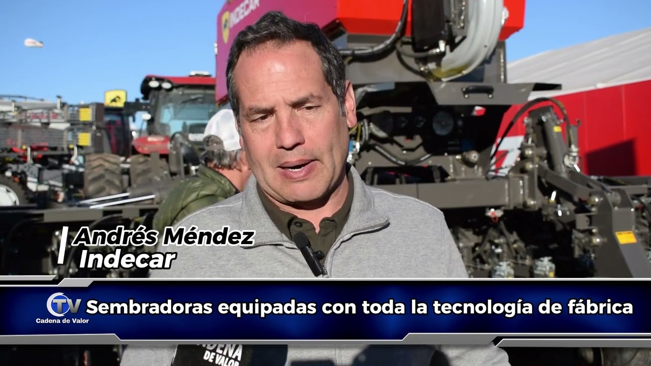 Indecar: sembradoras equipadas con toda la tecnología de fábrica