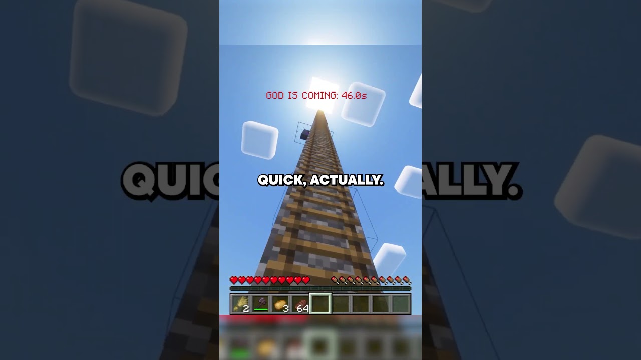 I added GOD into MINECRAFT...