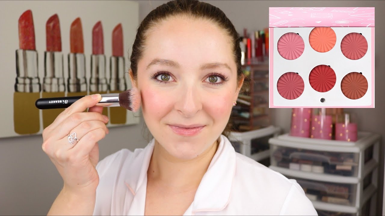 OFRA Cosmetics Charm Your Cheeks: Swatches & Review of the Mini Mix Palette