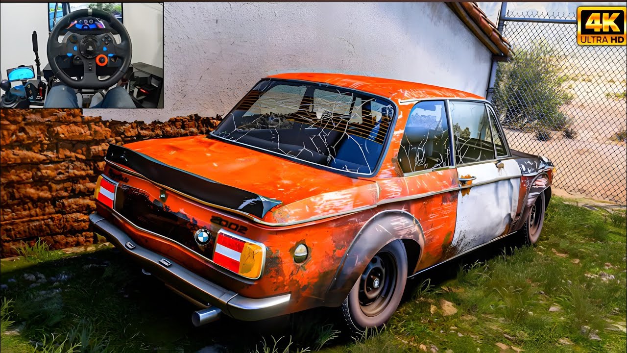 TOP Rebuilding a BMW 2002 Turbo Drift andtop speed | Forza Horizon 5 |Logitechg29 4k gameplay