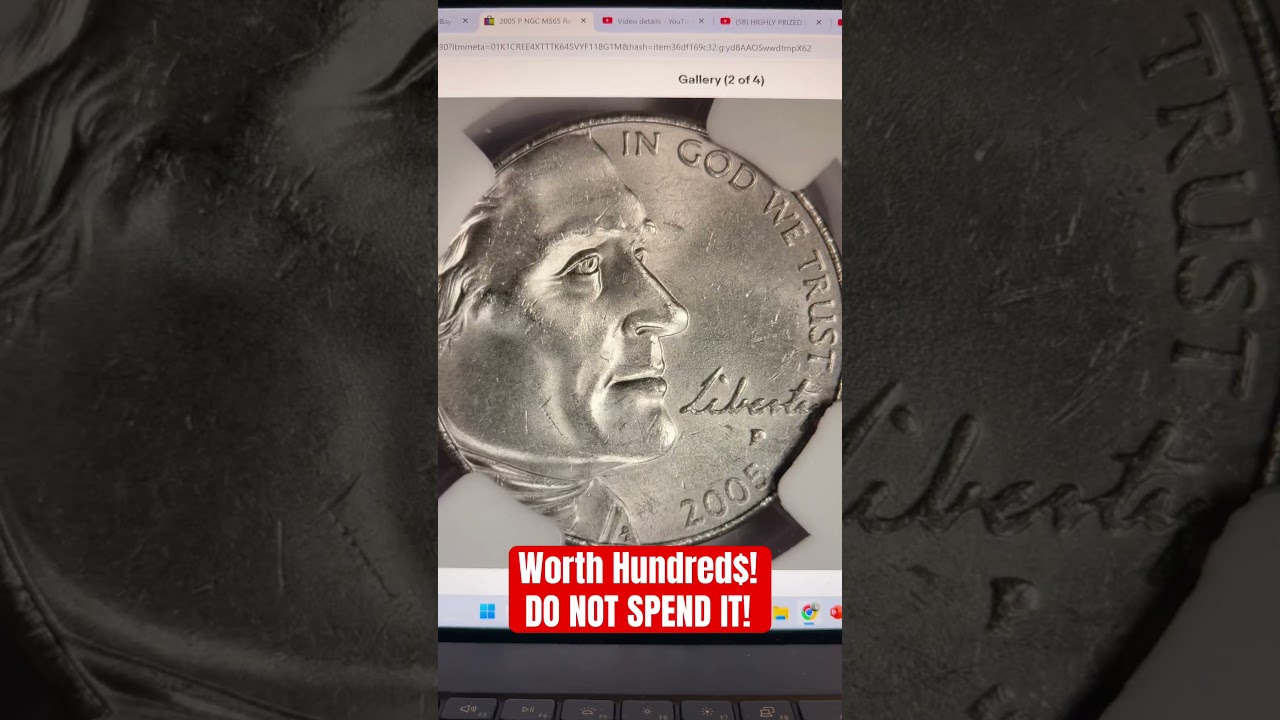 2005 &ldquo;Bison&rdquo; Nickel Holds A Dirty Little Secret That Will Make You RICH! #shorts