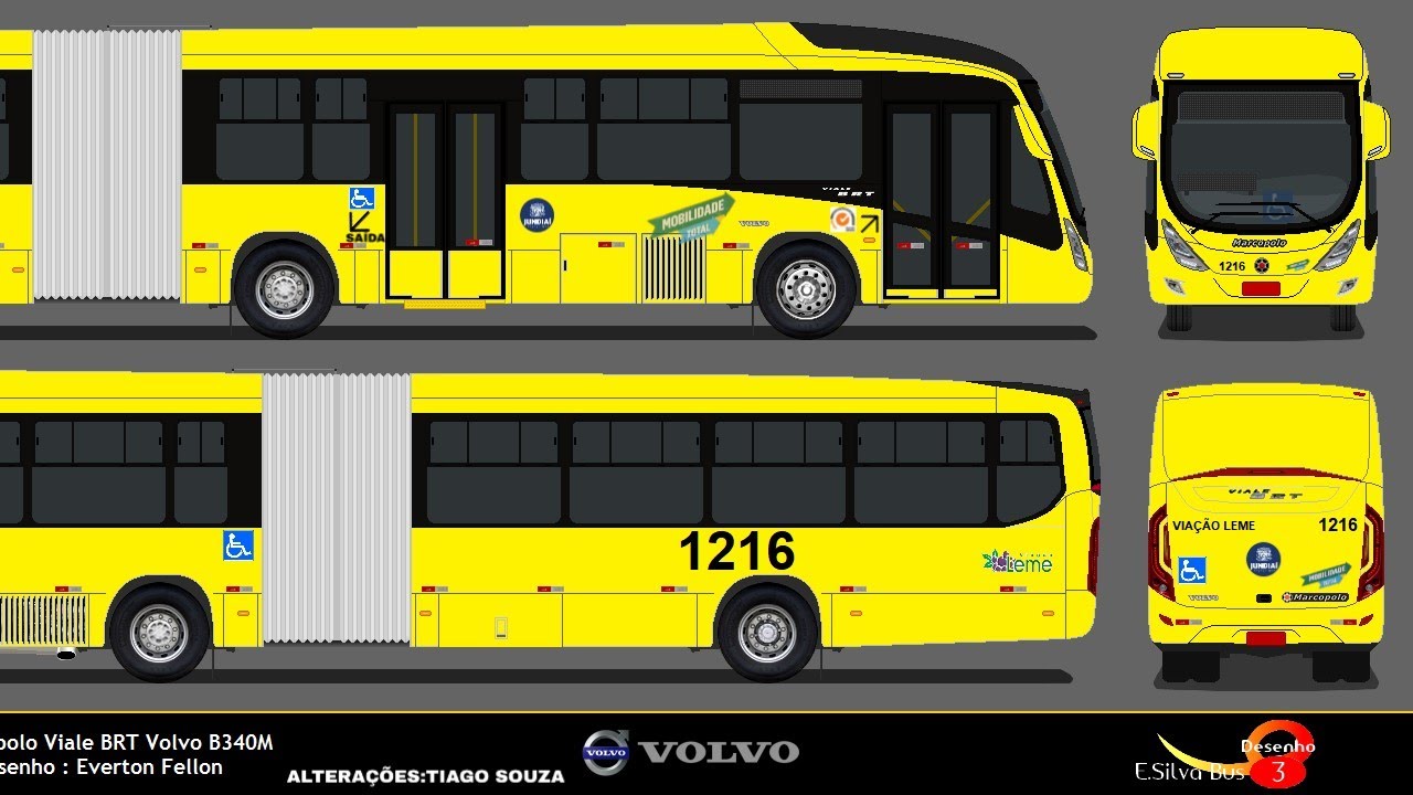 Desenhos de Ônibus Jundiaí