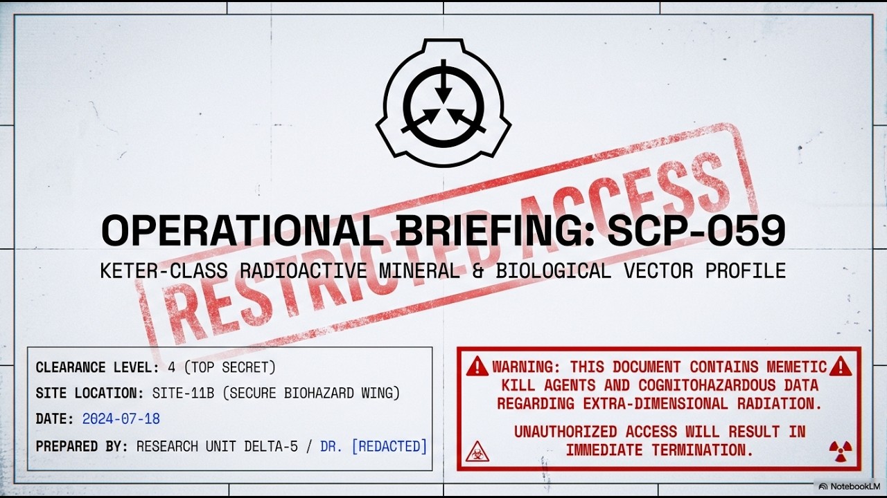 SCP-059: The Extra-Dimensional Biohazard | The Blue Light of Heaven