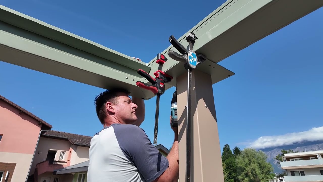 Carports végétalisés en logement collectif 🌱 | Chantier Bouygues Immobilier près de Grenoble