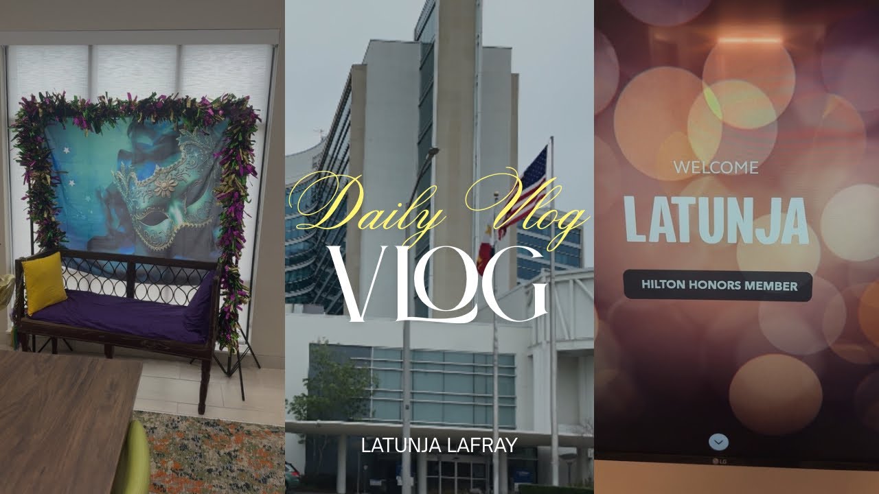 TRAVEL VLOG Part 2 | Still In Louisiana + Hubby Still Not Discharged #travelvlog #anniversarytrip