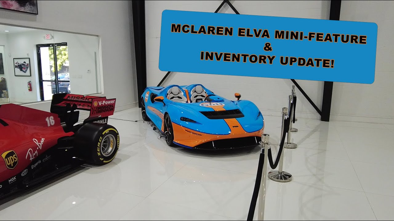 McLaren Elva, Chiron Super Sport И МНОГОЕ ДРУГОЕ!!