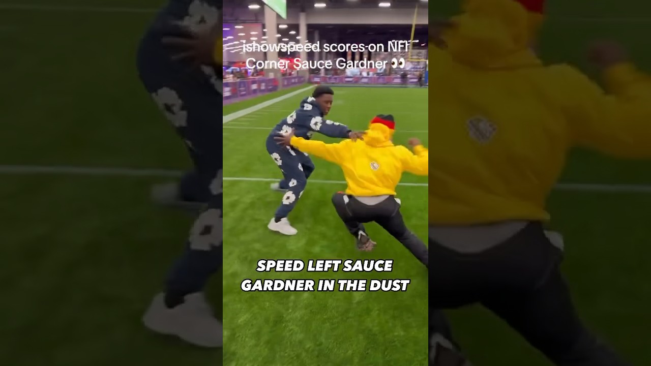 Speed completely embarrassed the New York Jets' CB, Sauce Gardner 😳 #nfl