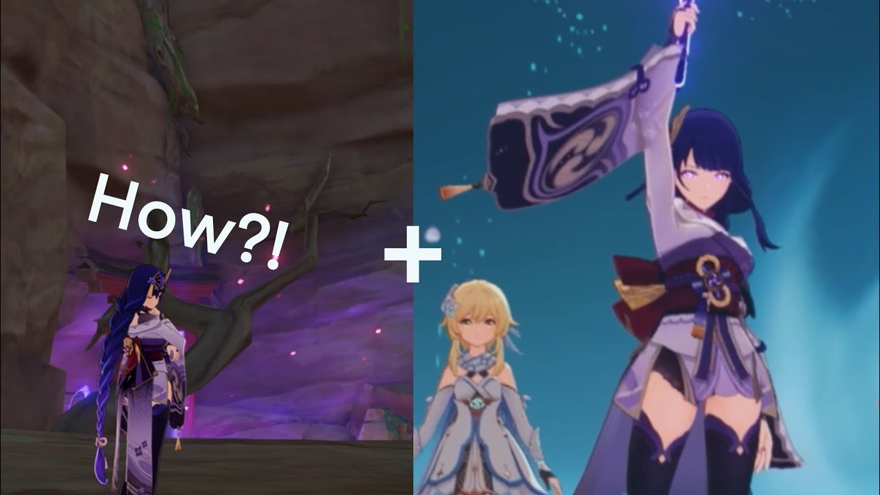 How to get in the cave under the Grand Narakumi Shrine! + Ei vs Raiden showdown!(From bigger sister)
