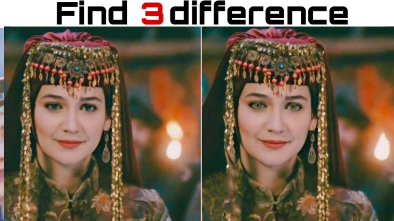 Find difference in Ertugrul images - quiz challenge | Turk warriors