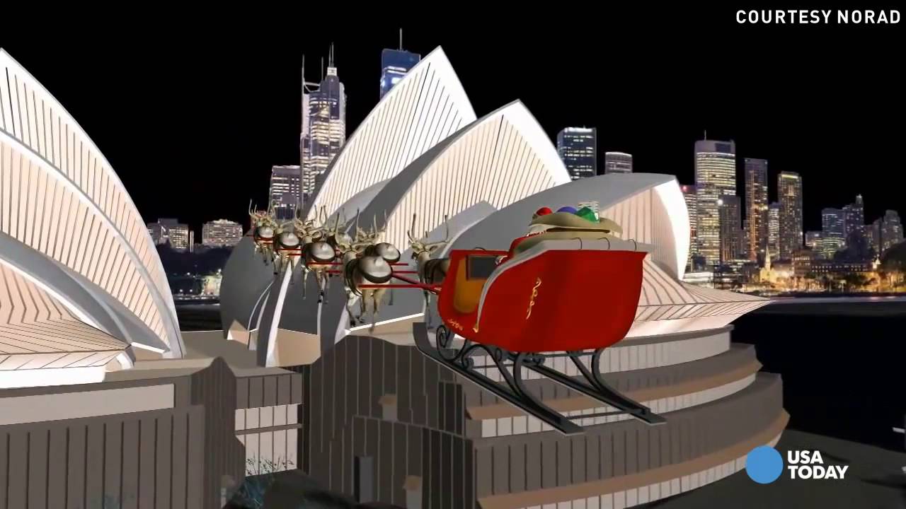 NORAD tracks Santa all over the world